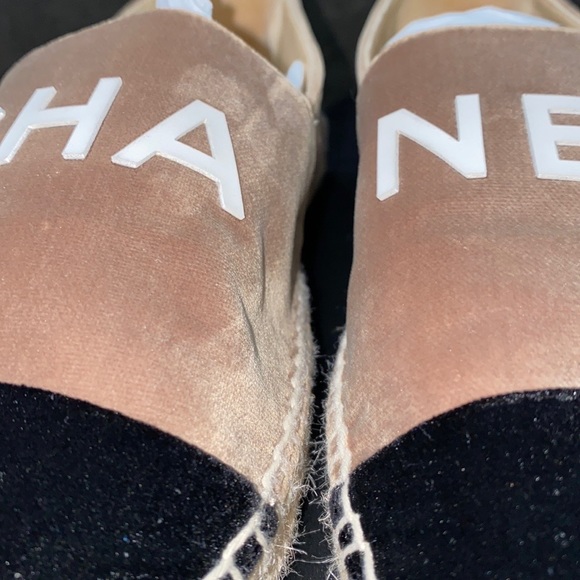 Chanel velvet espadrilles - Picture 7 of 12